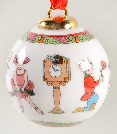 Miniature Ball Ornaments Nutcracker - Boxed