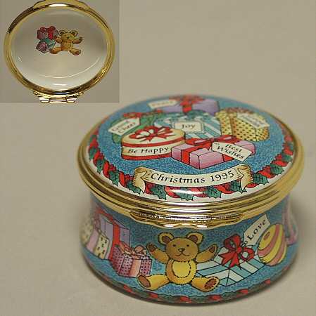 Halcyon Days Christmas Box 1995-25th Anniversary - Boxed
