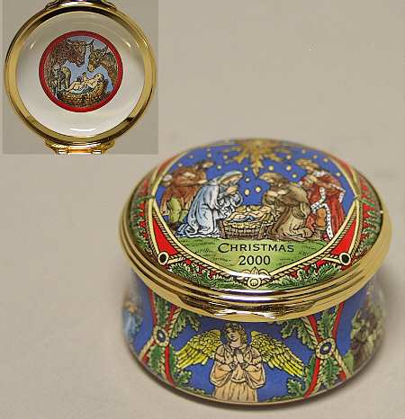 Halcyon Days Christmas Box 2000-Holy Night - Boxed