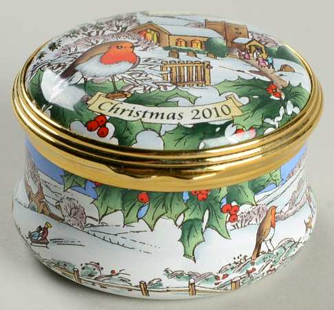 Halcyon Days Christmas Box 2010-Christmas Mass - Boxed