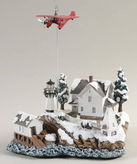 Christmas Lighthouse Perkins Island, Maine - Boxed