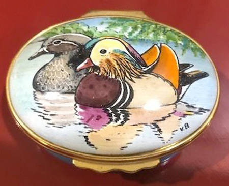 Halcyon Days Box Mallards - Bx430 With Box