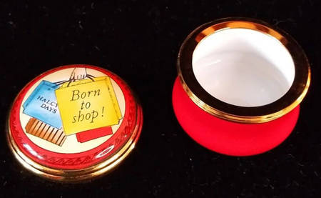 Halcyon Days Box Born To Shop - Bx431 With Box