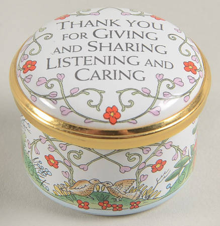 Halcyon Days Box Thank You For Giving&Sharing - Boxed