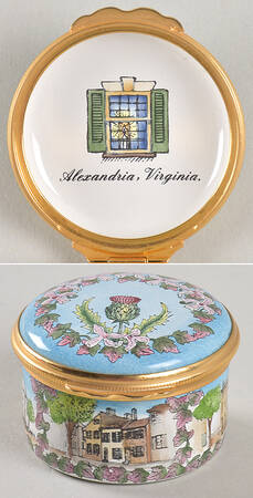Halcyon Days Box Thistle Flowers - Boxed