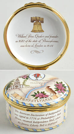 Halcyon Days Box Pennsylvania - Boxed
