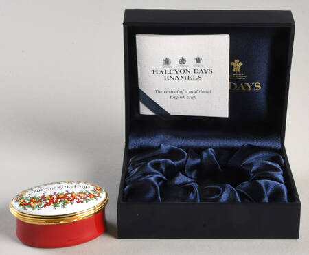 Halcyon Days Box Seasons Greetings - Boxed