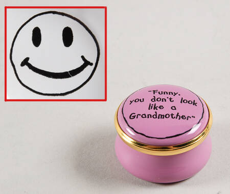Halcyon Days Box Funny, You Don't Look Like A Grandmother - No Box