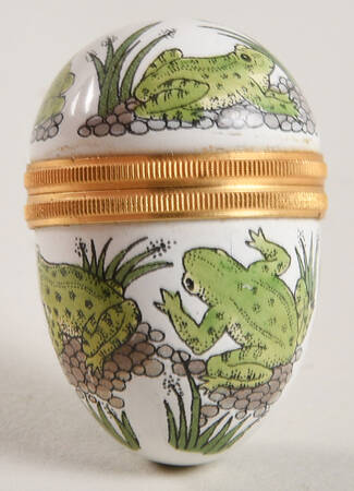 Halcyon Days Box Frog - Boxed