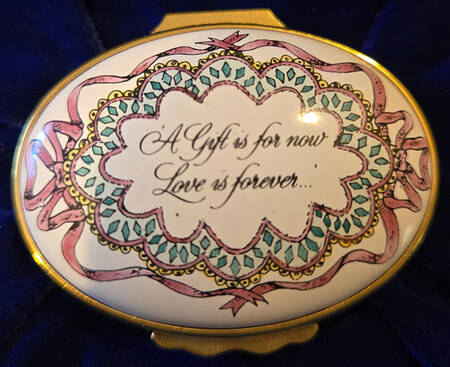 Halcyon Days Box A Gift Is For Now, Love Is Forever - Boxed