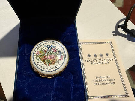 Halcyon Days Box Daughter Is A Gift Of Love - Boxed