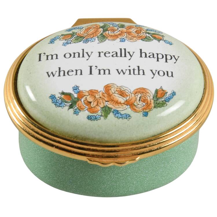 Halcyon Days Box I'm Only Really Happy When I'm With You - With Box-Bx542
