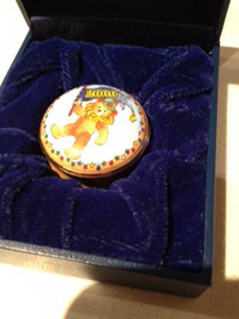 Halcyon Days Box Teddy Bear-2000 - With Box