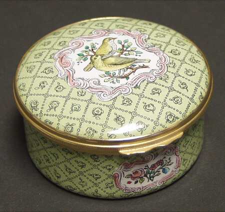 Halcyon Days Box Birds And Flowers-Egg - Boxed