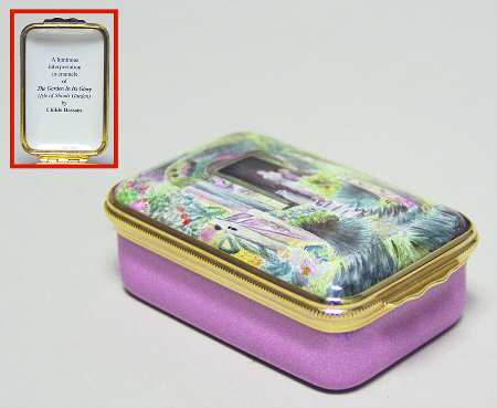 Halcyon Days Box An Impressionist Garden - Boxed