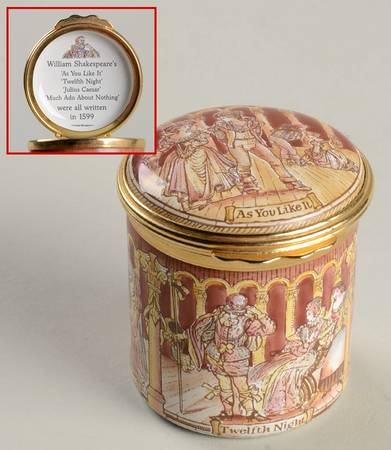 Halcyon Days Box As You Like It-William Shakespeare - Boxed