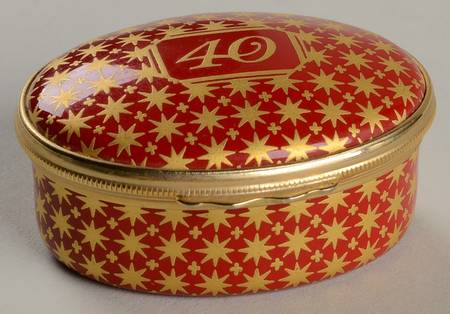 Halcyon Days Box 40th Anniversary - Boxed