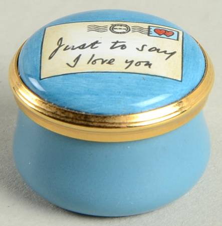 Halcyon Days Box Just To Say I Love You-Mini Box - Boxed