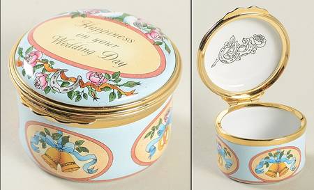 Halcyon Days Box Happiness On Your Wedding Day - Boxed