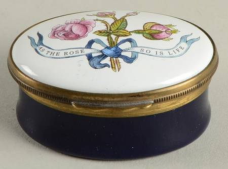 Halcyon Days Box As The Rose So Is Life - With Box Bx322