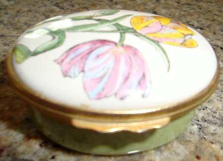 Tiffany & Co Boxes Tulips Oval Box - Boxed
