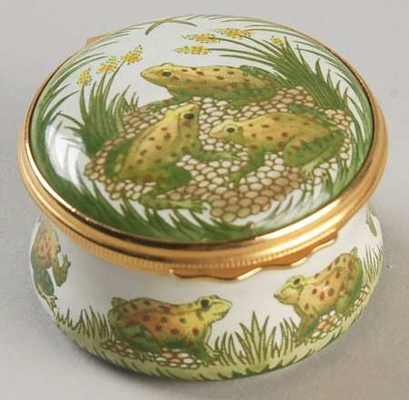 Halcyon Days Box Frog Box - Boxed