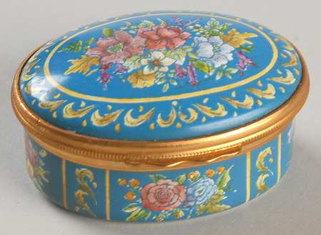 Halcyon Days Box Floral Box - Boxed