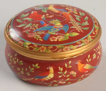 Halcyon Days Box Exotic Birds Box - Boxed