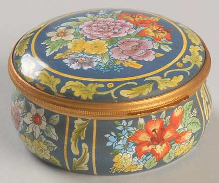 Halcyon Days Box Floral Box - Boxed