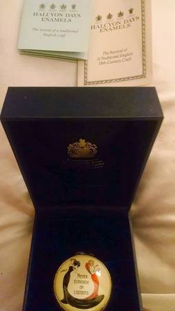 Halcyon Days Box Never Economise On Luxuries - With Box