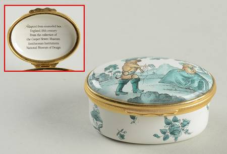 Halcyon Days Box Cooper Hewitt Museum Adaptation - Boxed