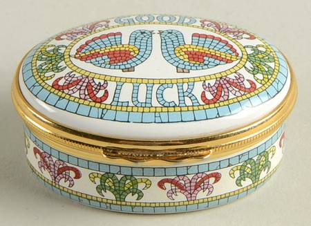 Halcyon Days Box Good Luck - With Box Bx321
