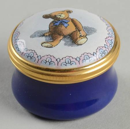 Halcyon Days Box Original Teddy Bear-1903-Smithsonian - Boxed