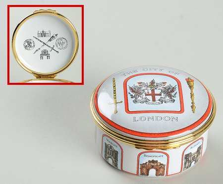 Halcyon Days Box The City Of London - Boxed