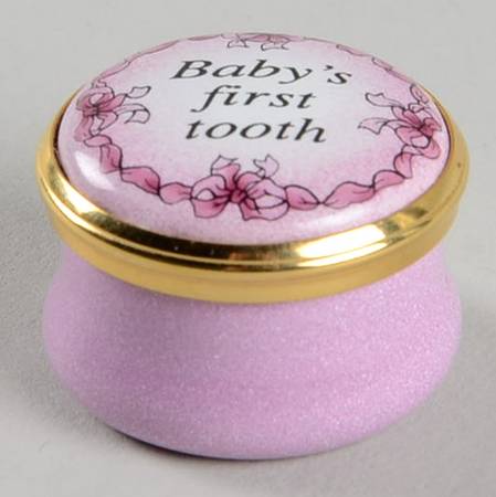 Halcyon Days Box Babys First Tooth - No Box
