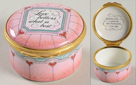 Halcyon Days Box Love Betters What Is Best - With Box