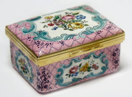 Halcyon Days Box Floral Box - Boxed