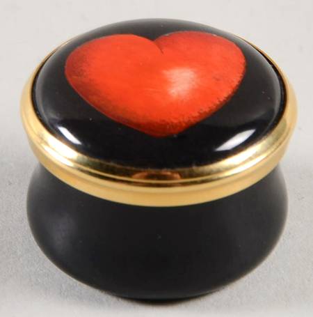 Halcyon Days Box Big Red Heart - Boxed