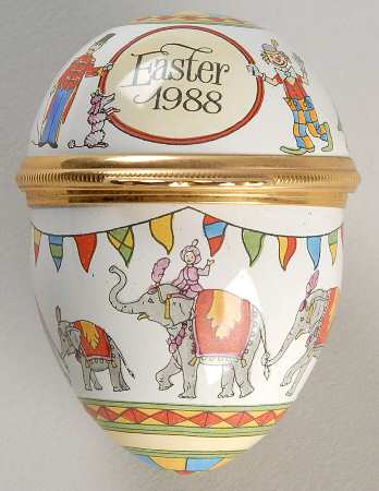 Easter Annual Box Easter Egg-1988 - With Box