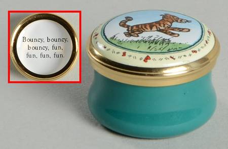 Classic Pooh Box Tigger Miniature Box - Boxed