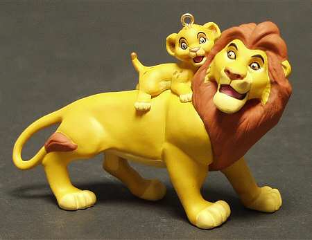 The Lion King-Disney Mufasa  And Simba-1994 - Boxed