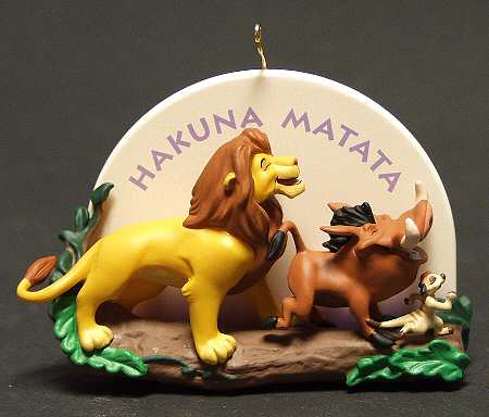 The Lion King-Disney Simba, Pubas And Timon-1995 - Boxed