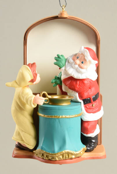 1998 Hallmark Christmas Ornaments Santa's Show 'N' Tell - Boxed