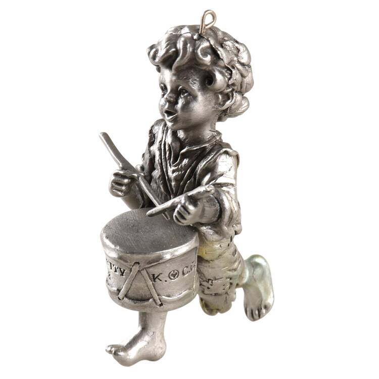 1998 Hallmark Christmas Ornaments Kansas City Drummer Boy-Event - With Box 108