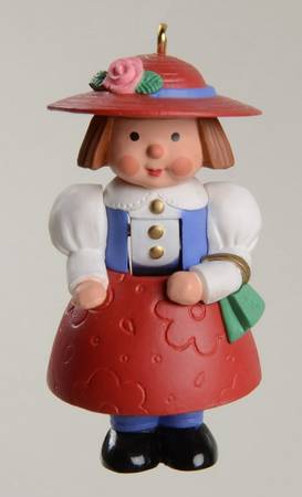 1998 Hallmark Christmas Ornaments Daughter-Puppet  - Boxed