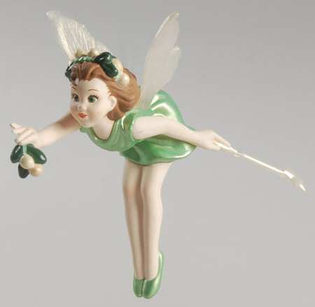 1998 Hallmark Christmas Ornaments Mistletoe Fairy - Boxed