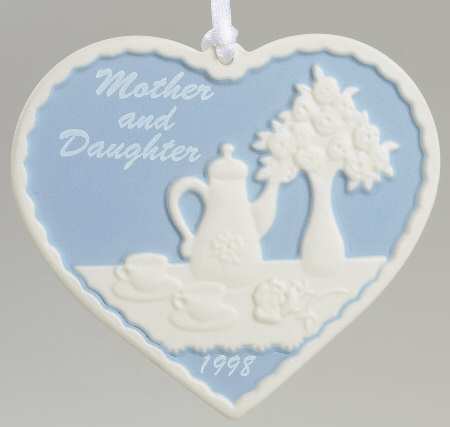 1998 Hallmark Christmas Ornaments Mother And Daughter - Boxed