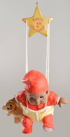 1998 Hallmark Christmas Ornaments Baby's First Christmas - Boxed