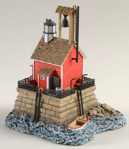 Collectors Society Lighthouse Mussel Bed Shoal, Ri - Boxed