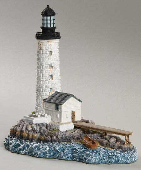 Collectors Society Lighthouse Halfway Rock, Me - Boxed